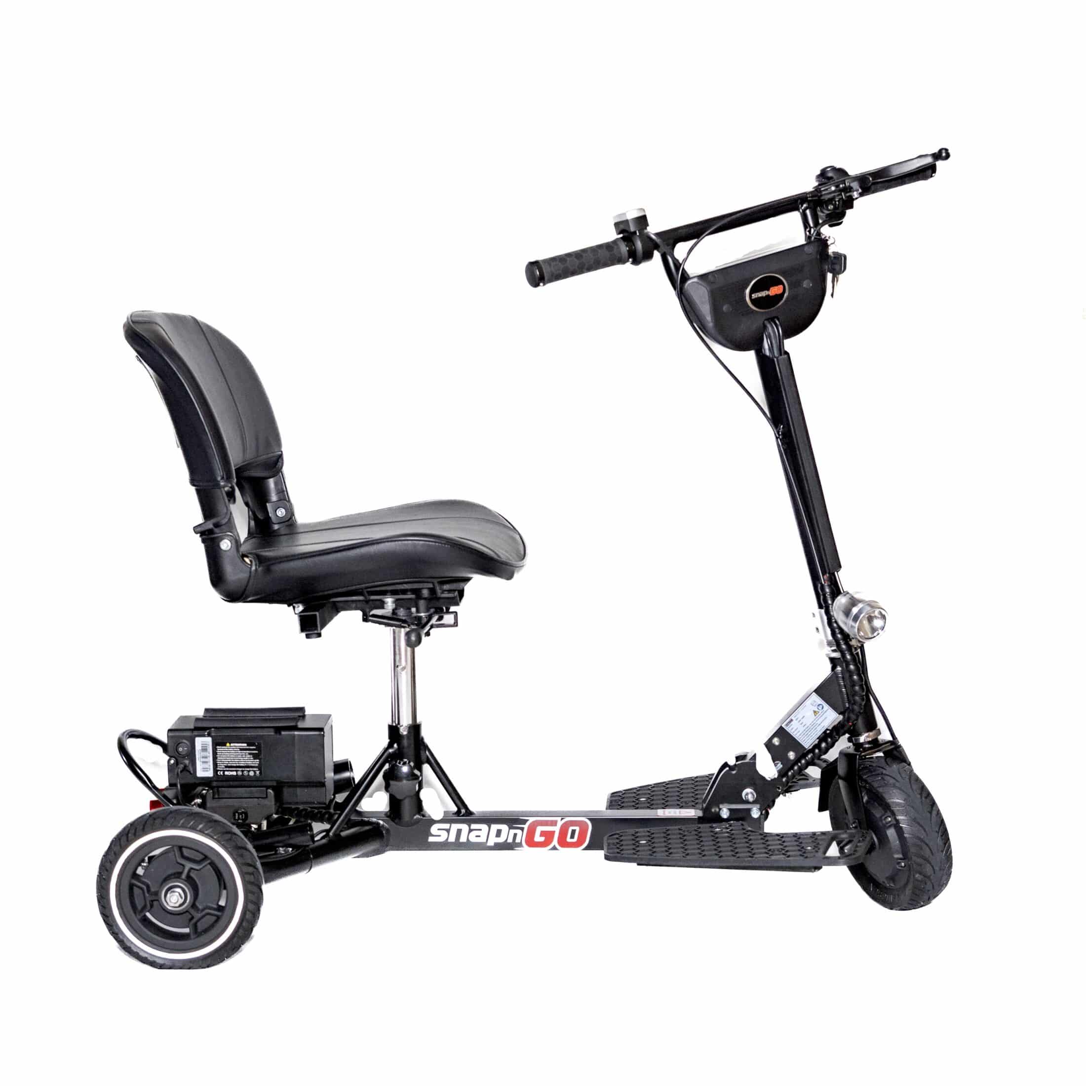 Glion SNAPnGO SPORT Edition 36V Electric Travel Mobility Scooter Folding Tricycle