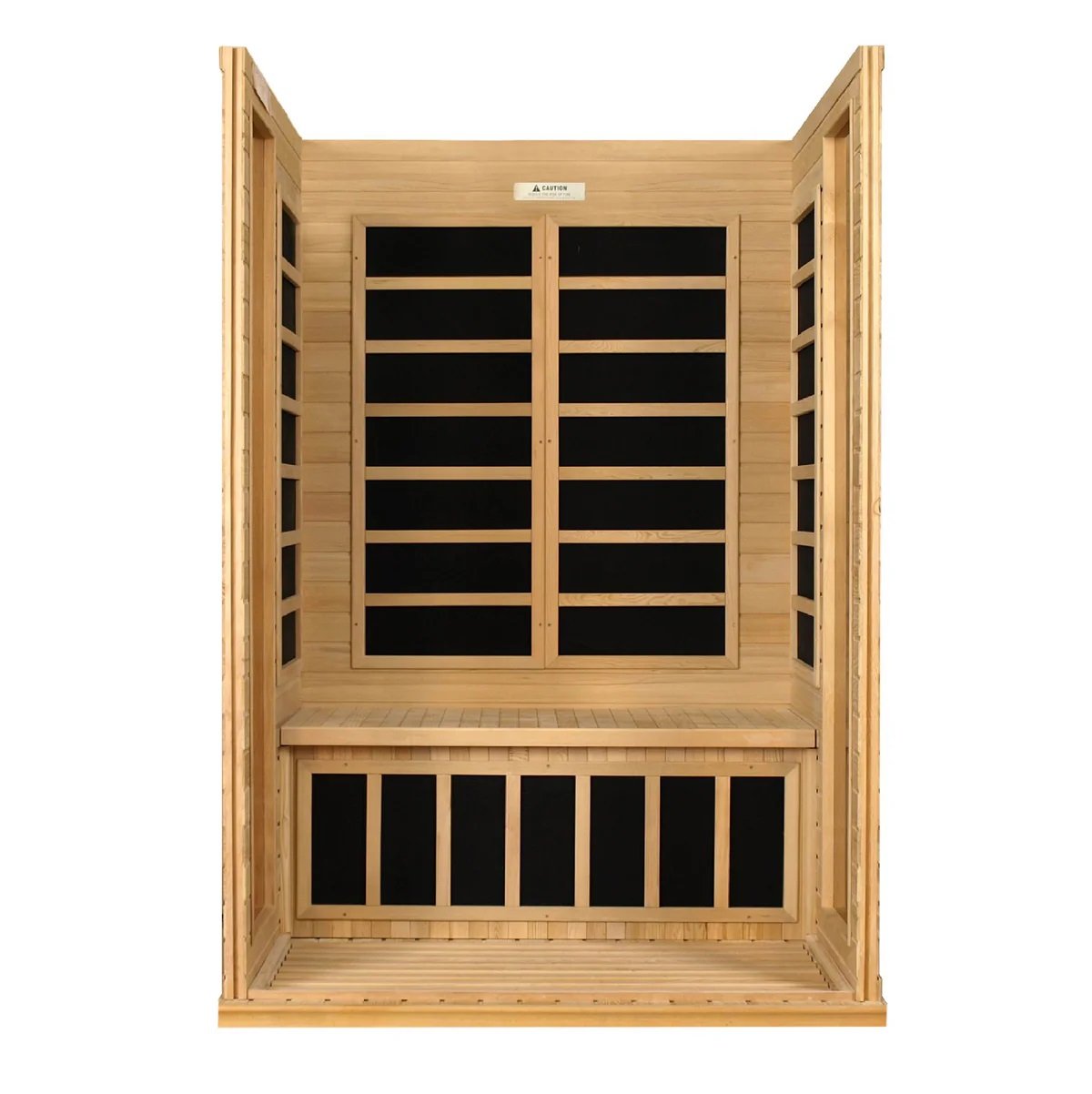 Golden Designs DYN-6202-03 "VERSAILLES" Dynamic Low EMF 2 Person FAR Infrared Sauna