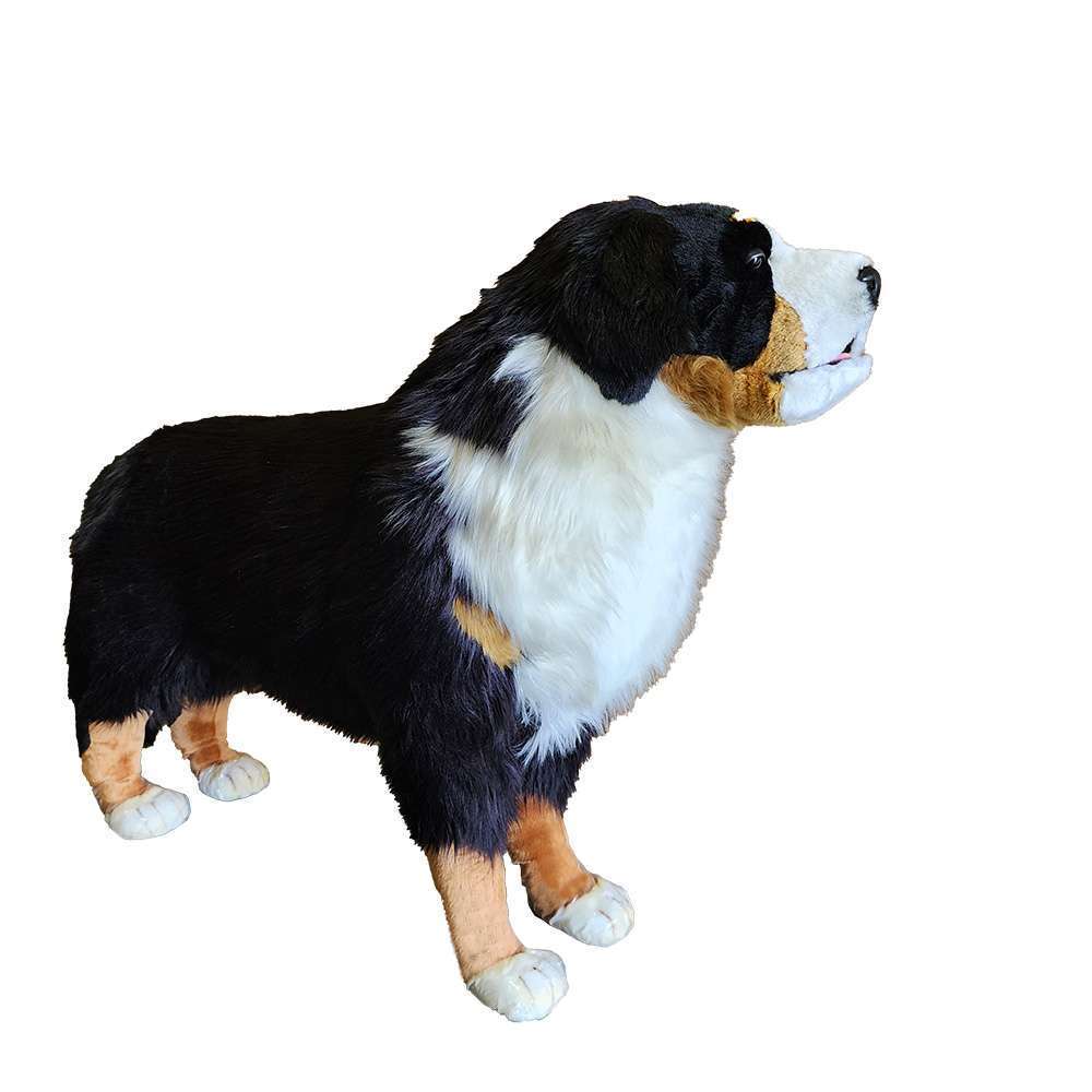 Hansa Creations BERNESE MOUNTAIN DOG STANDING 49"L Stuffed Animal Toy, 6849