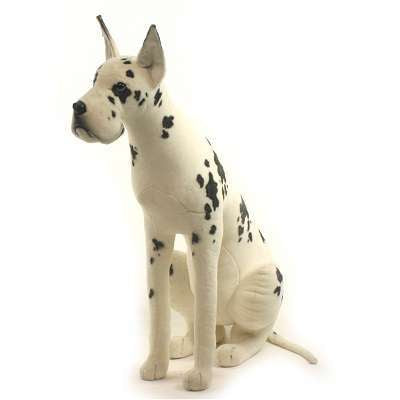 Hansa Creations GREAT DANE HARLEQUIN 48"H Stuffed Animal Toy 3762