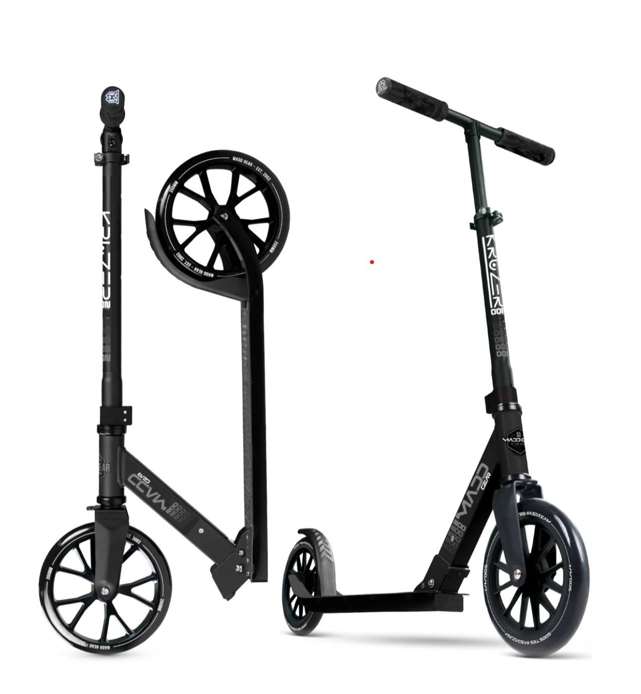 Madd Gear KRUZER 200 Folding Body-Powered Kick Scooter