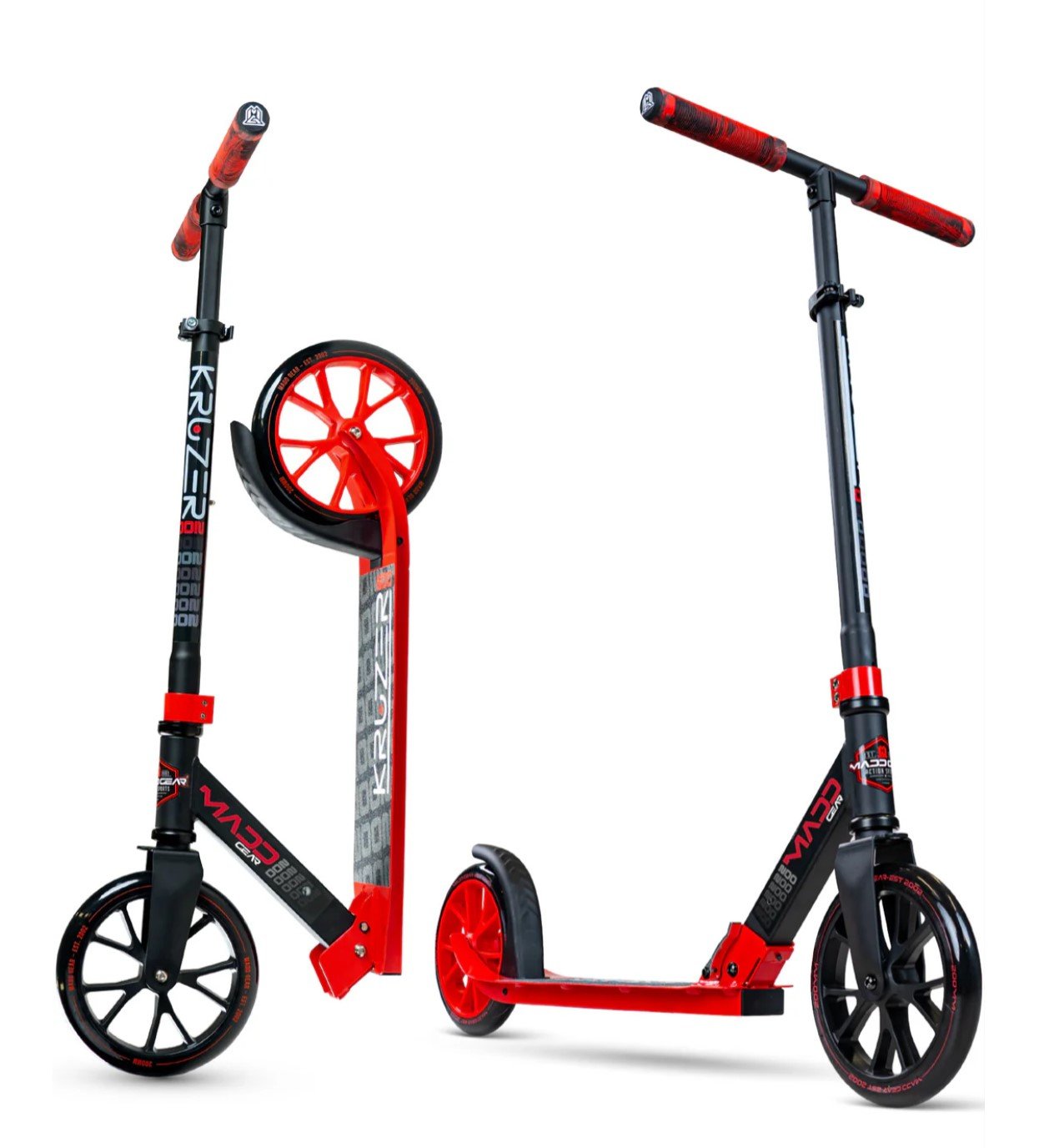 Madd Gear KRUZER 200 Folding Body-Powered Kick Scooter