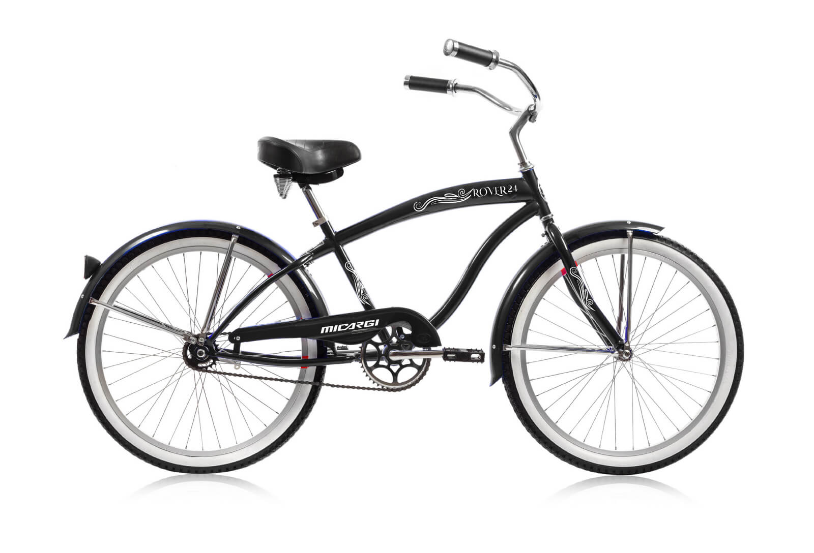 Micargi ROVER 24" Men's Single Speed Beach Cruiser Bike