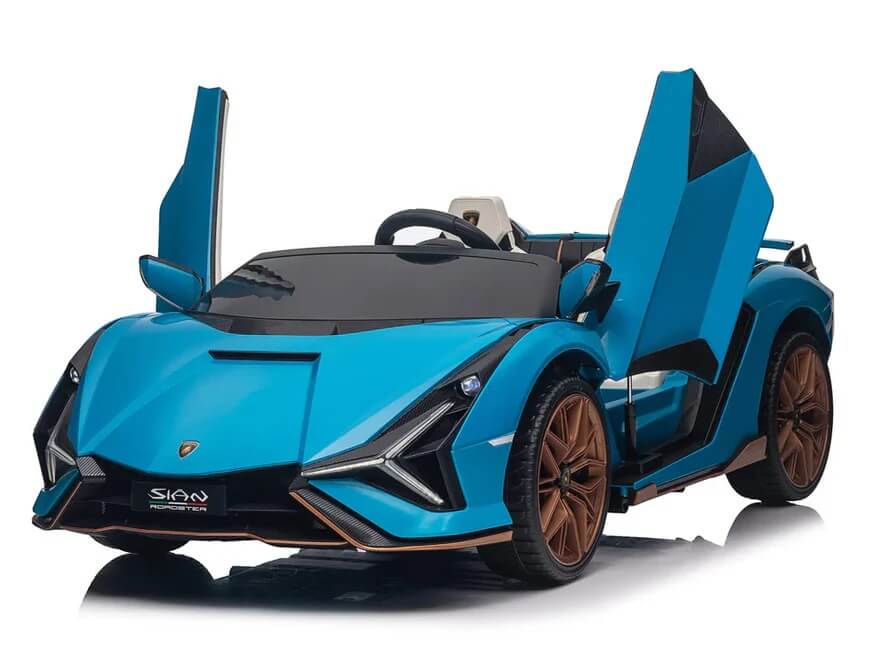 Mini Moto Toys Lamborghini SIAN 24V Kids Electric Ride-On Car, Parental Remote-Upzy.com