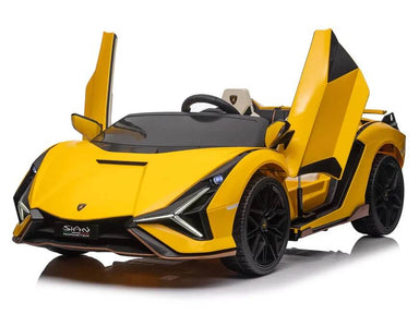 Mini Moto Toys Lamborghini SIAN 24V Kids Electric Ride-On Car, Parental Remote-Upzy.com