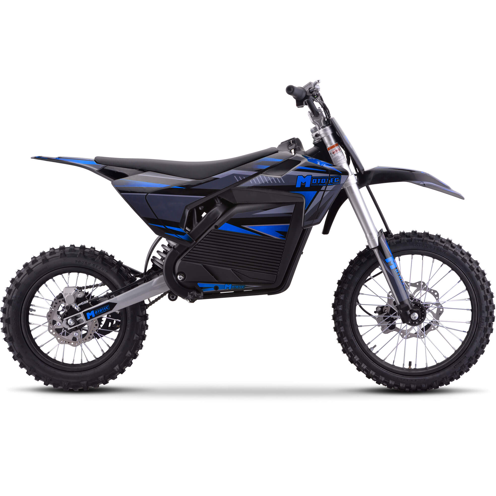 MotoTec 5000W 72V PRO Kids' Suspension Lithium Electric Dirt Bike