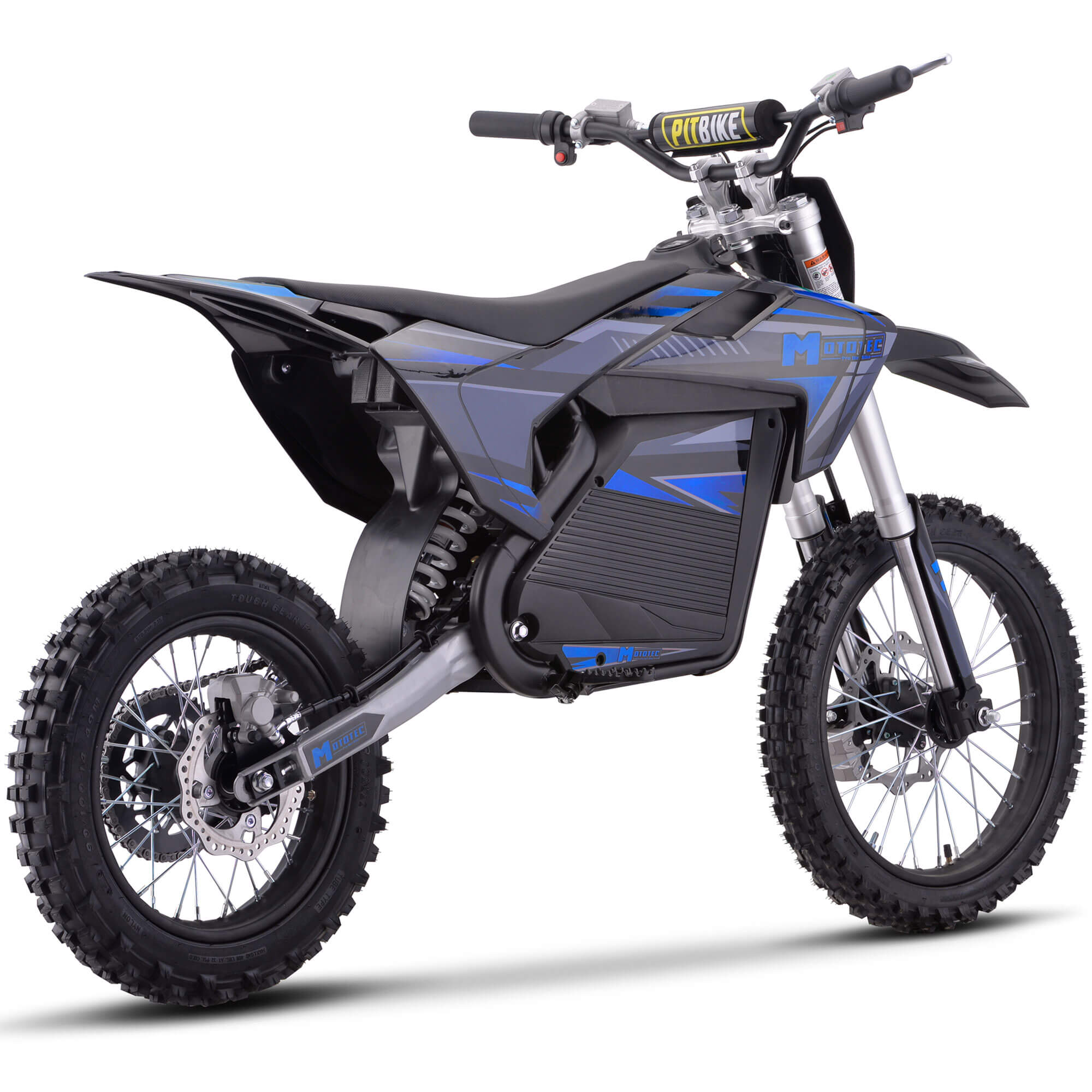 MotoTec 5000W 72V PRO Kids' Suspension Lithium Electric Dirt Bike