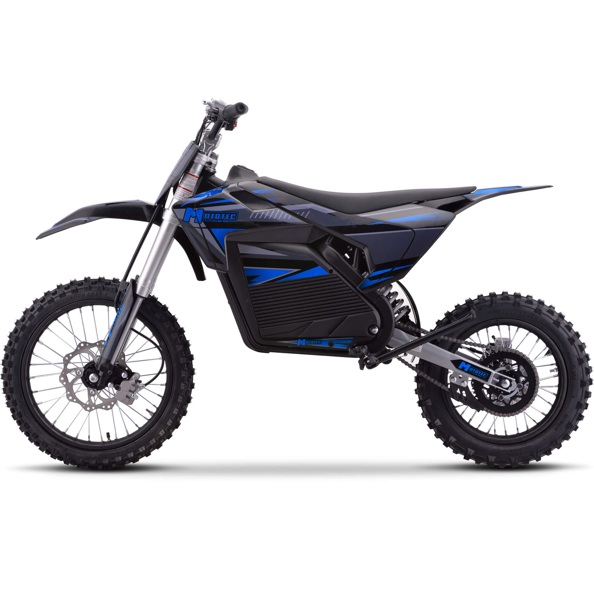 MotoTec 5000W 72V PRO Kids' Suspension Lithium Electric Dirt Bike