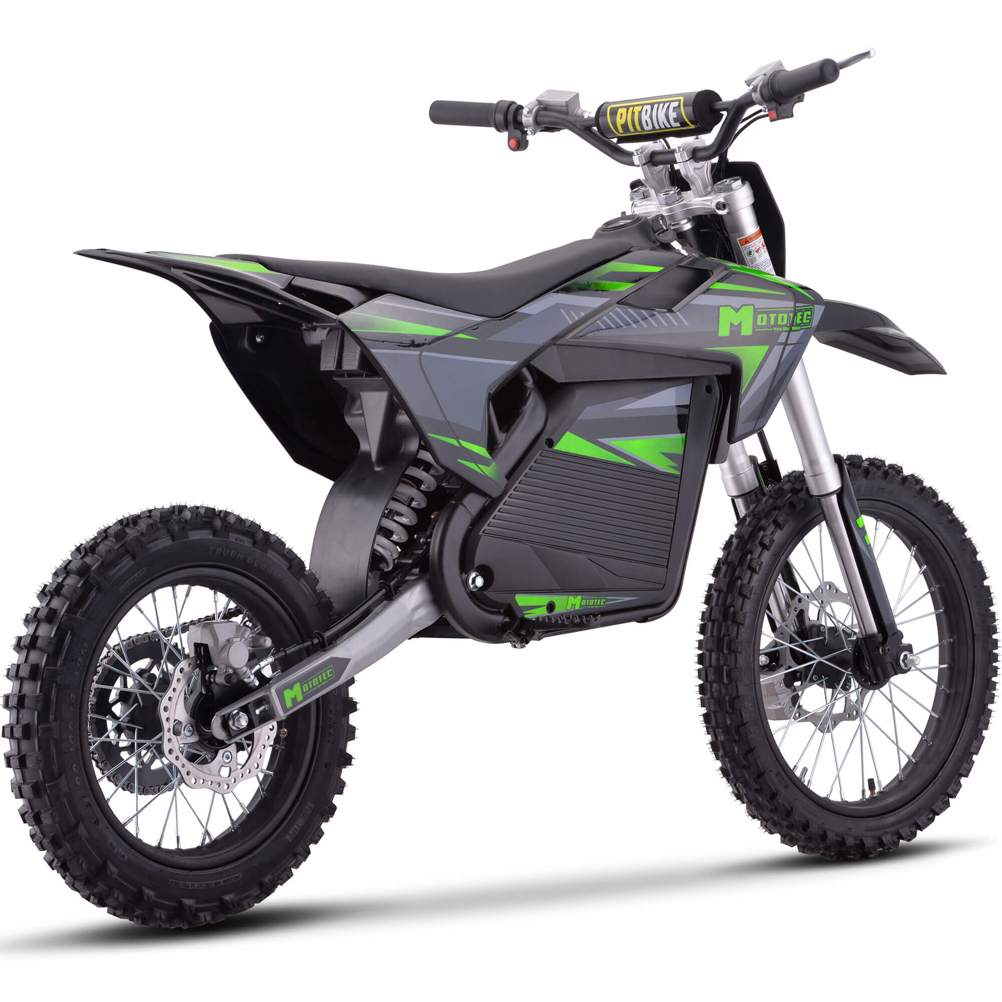 MotoTec 5000W 72V PRO Kids' Suspension Lithium Electric Dirt Bike