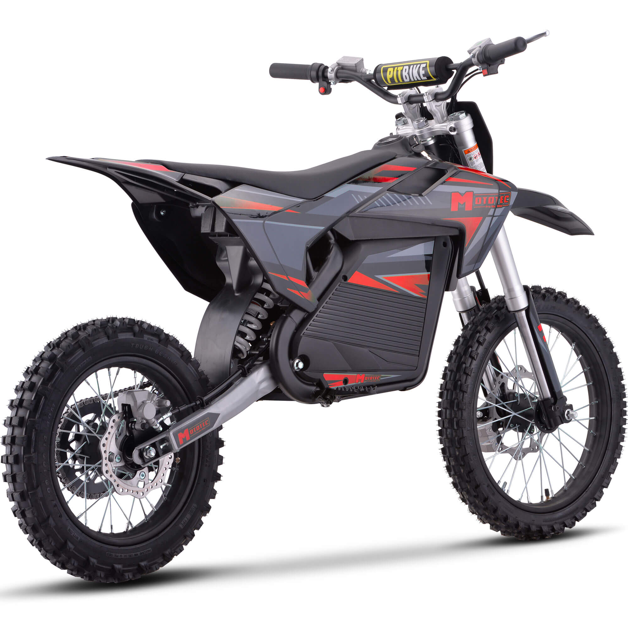 MotoTec 5000W 72V PRO Kids' Suspension Lithium Electric Dirt Bike