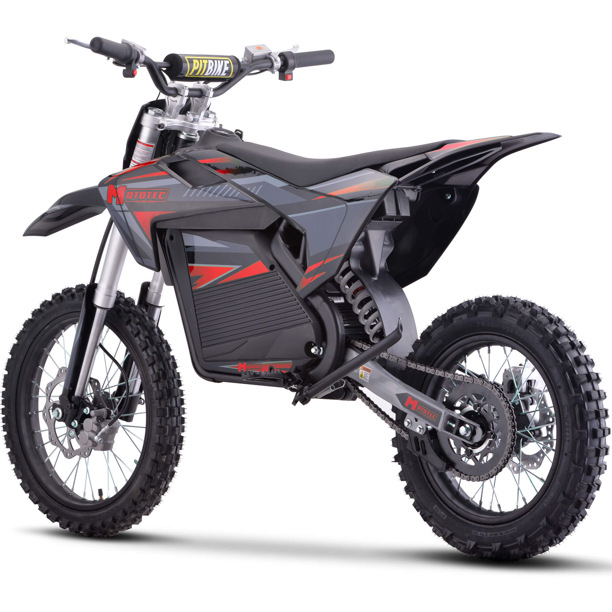 MotoTec 5000W 72V PRO Kids' Suspension Lithium Electric Dirt Bike