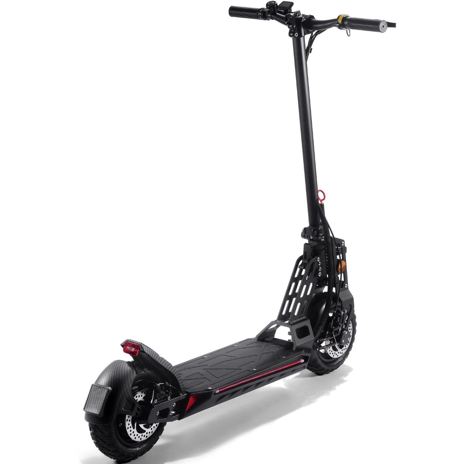 MotoTec Free Ride 600W 48V Folding Suspension Lithium Electric Scooter