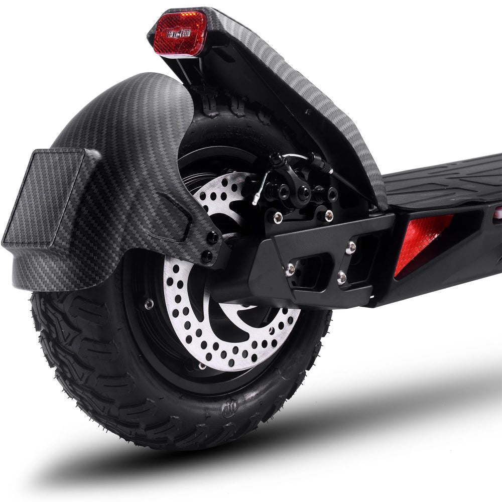 MotoTec Free Ride 600W 48V Folding Suspension Lithium Electric Scooter