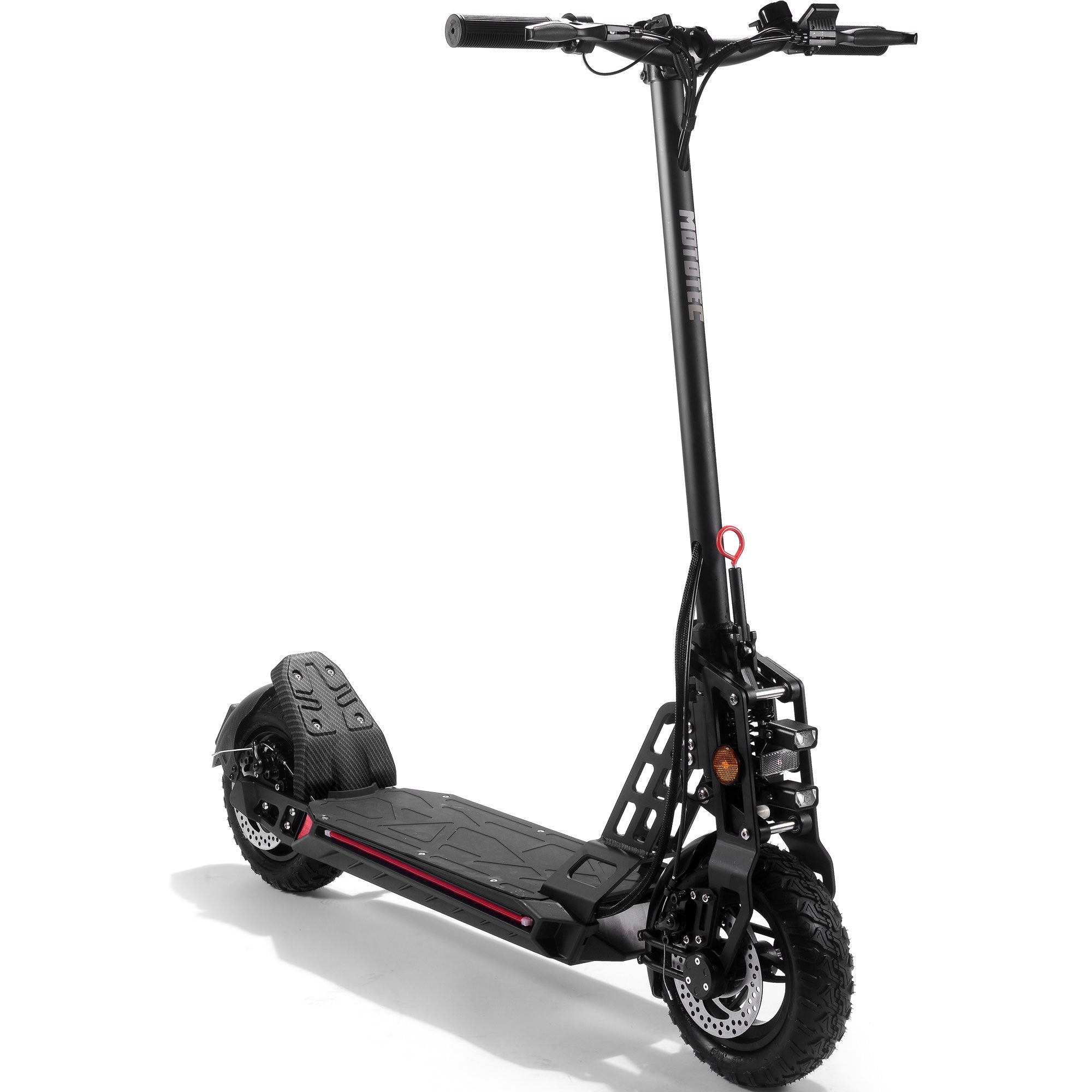 MotoTec Free Ride 600W 48V Folding Suspension Lithium Electric Scooter