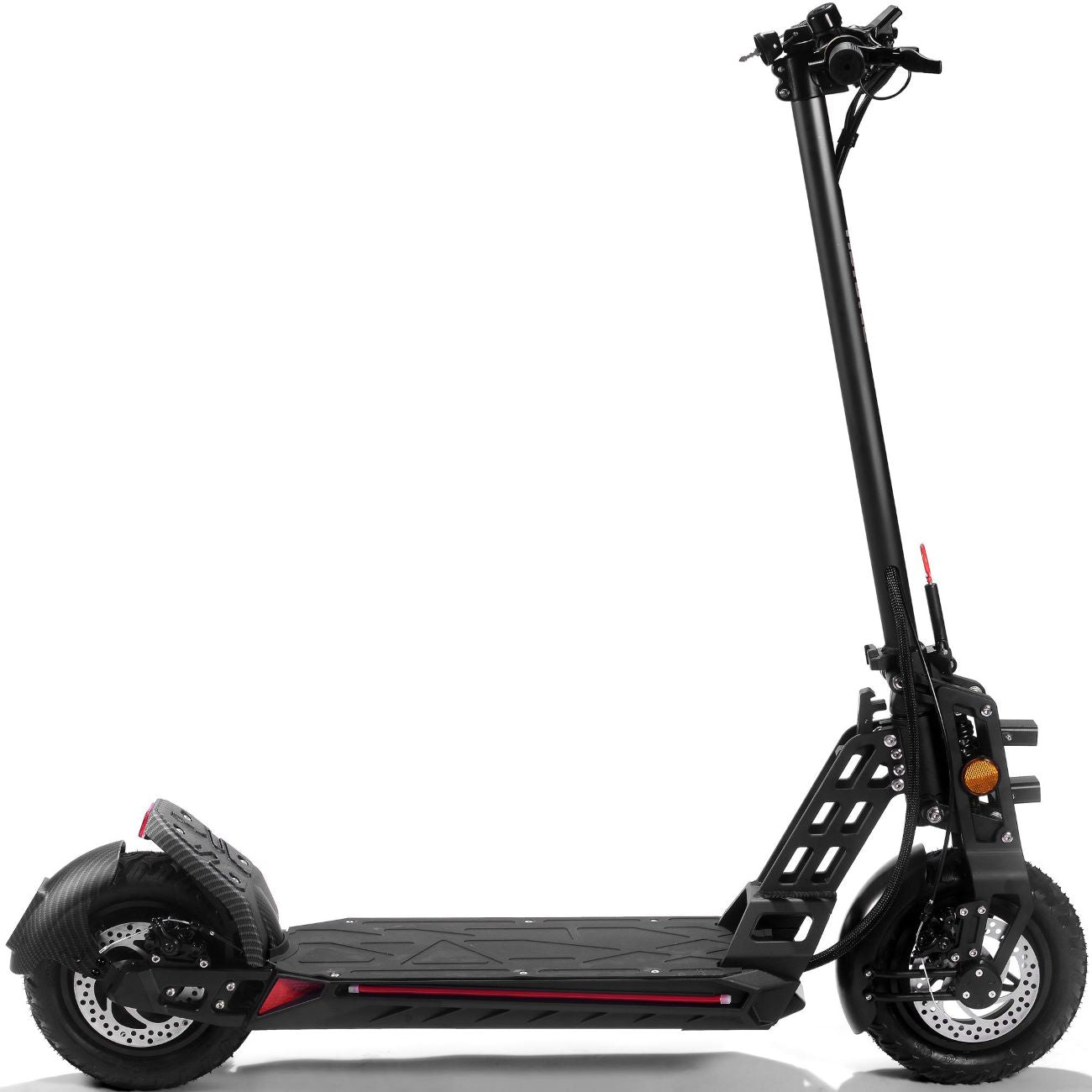 MotoTec Free Ride 600W 48V Folding Suspension Lithium Electric Scooter