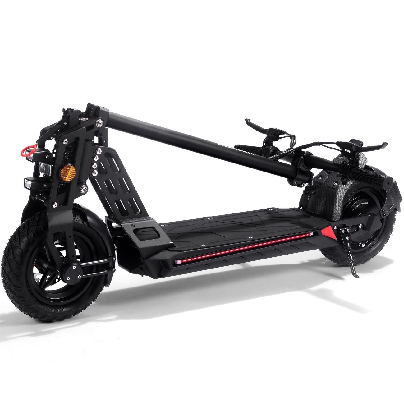 MotoTec Free Ride 600W 48V Folding Suspension Lithium Electric Scooter