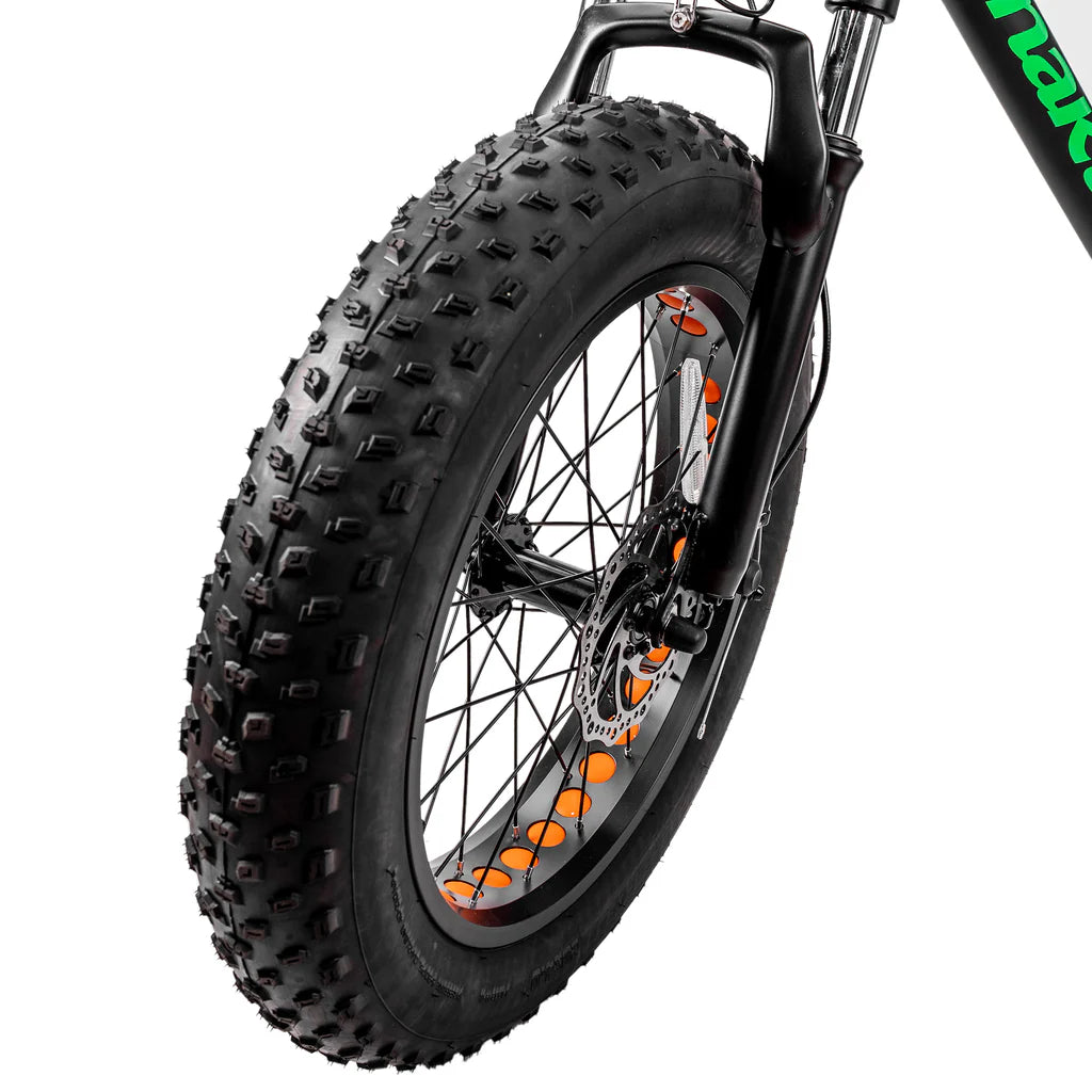 2024 Nakto 20" MINI CRUISER 2 500W 48V 8Ah Fat Tire Mountain Electric Bike