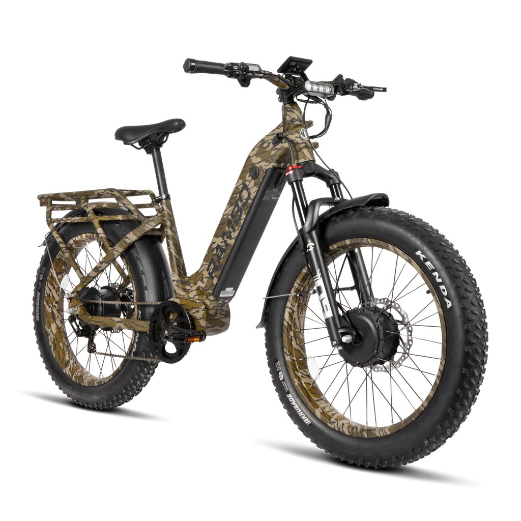 2024 Rambo KRUSADER 3.0 Dual 500W AWD Fat Tire Electric Bike