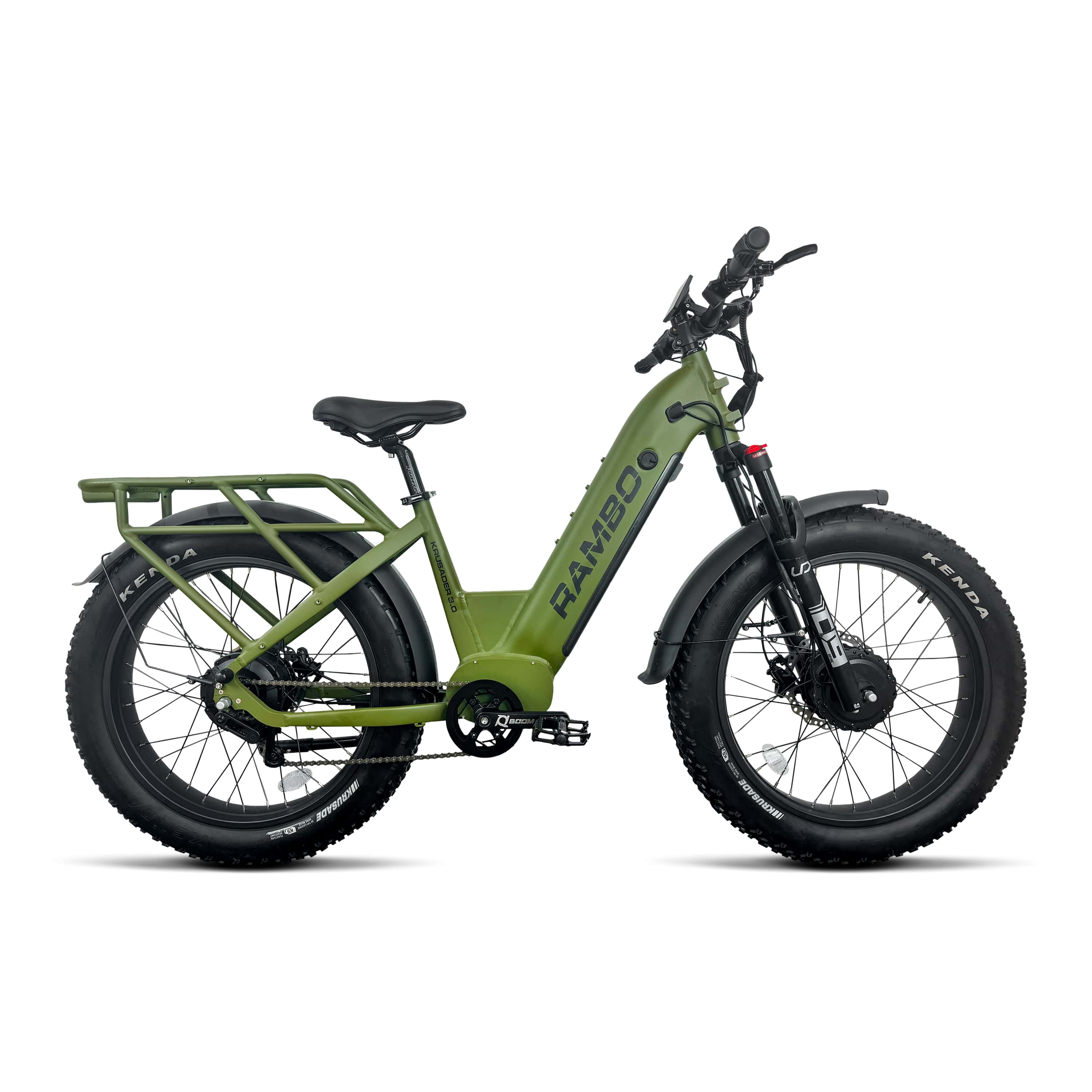 2024 Rambo KRUSADER 3.0 Dual 500W AWD Fat Tire Electric Bike