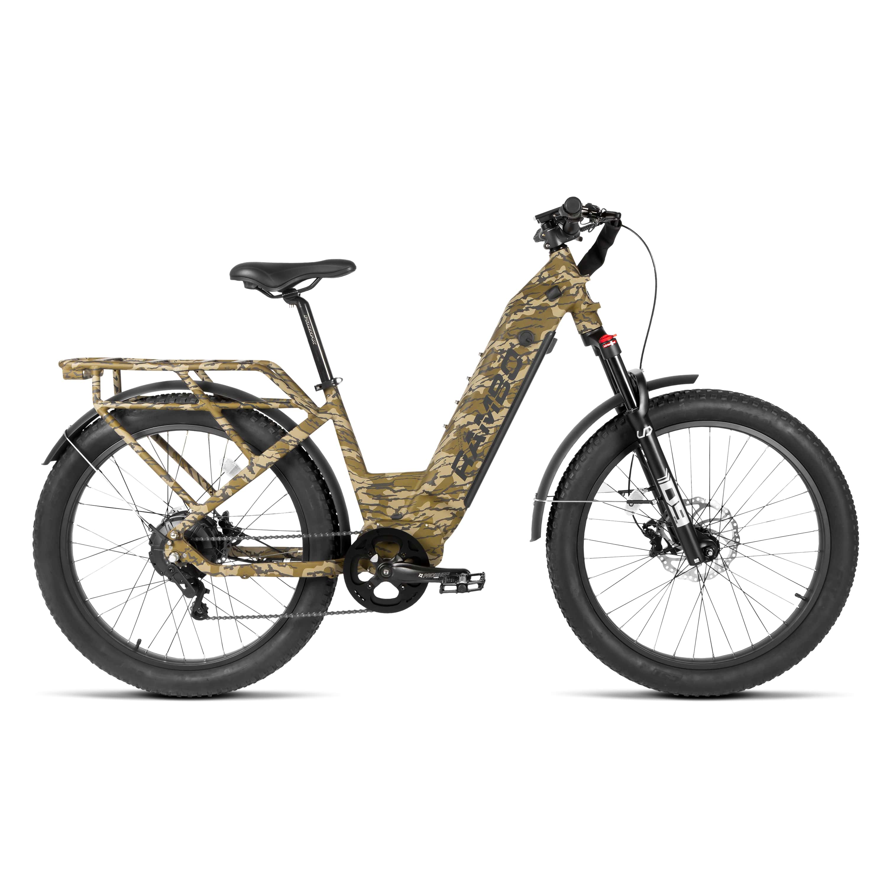 2024 Rambo NOMAD 2.0 1000W Bafang Hub Drive Step Through Electric Bike