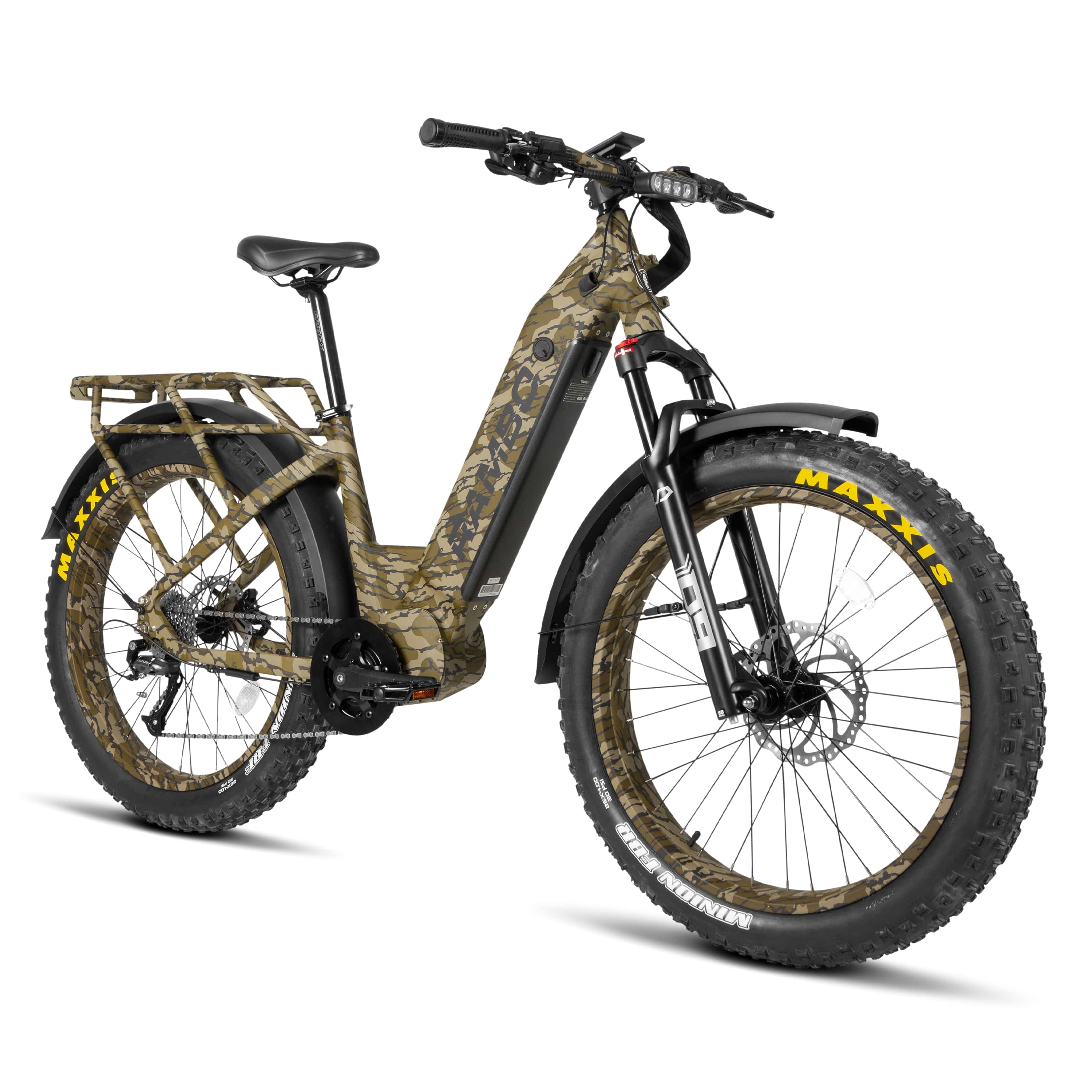 2024 Rambo REBEL 2.0 1000W BBSHD Mid Drive Fat Tire Electric Bike