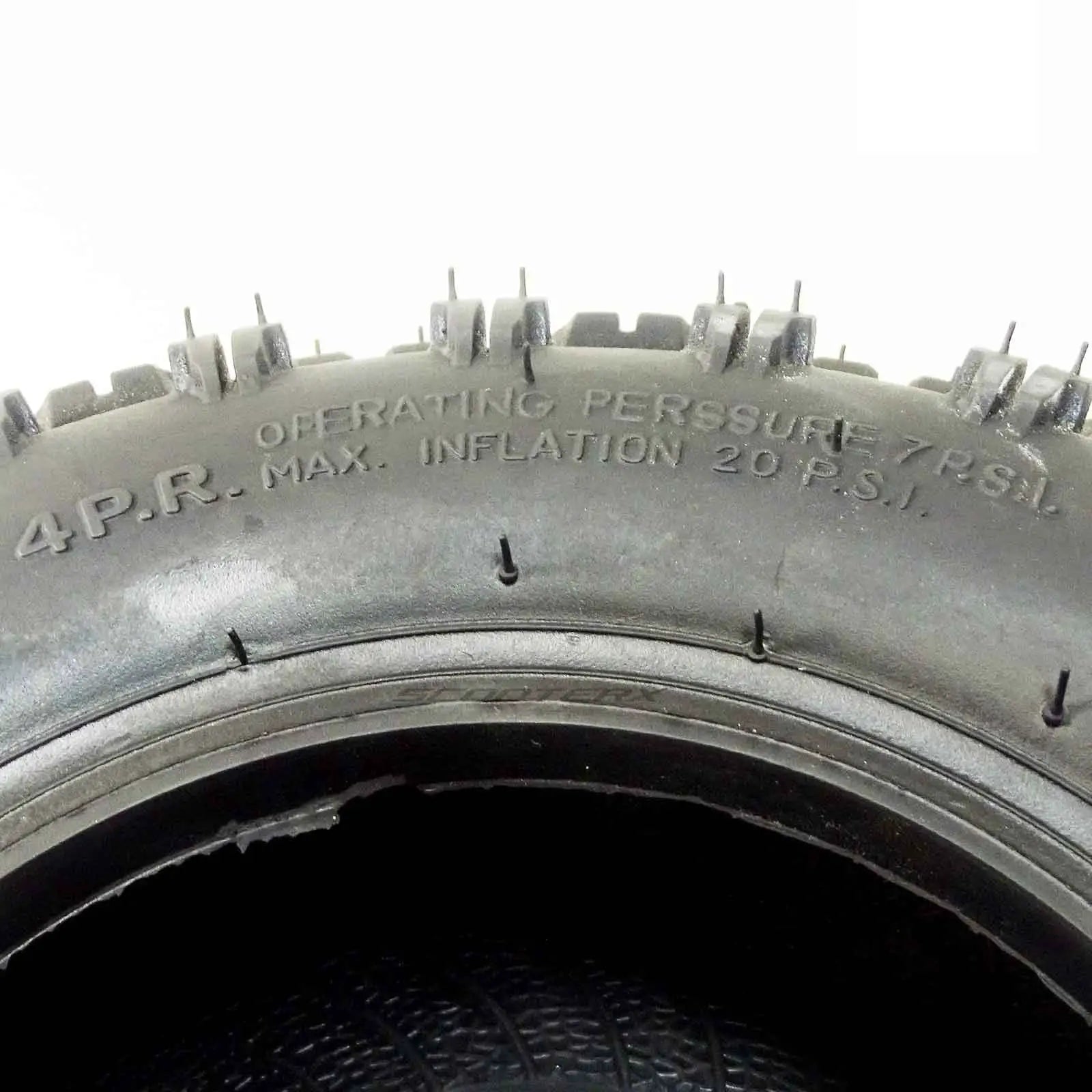 ScooterX Replacement 13x5-6 OFF-ROAD DIRT TREAD TIRE For Sport Kart, Drift Trike