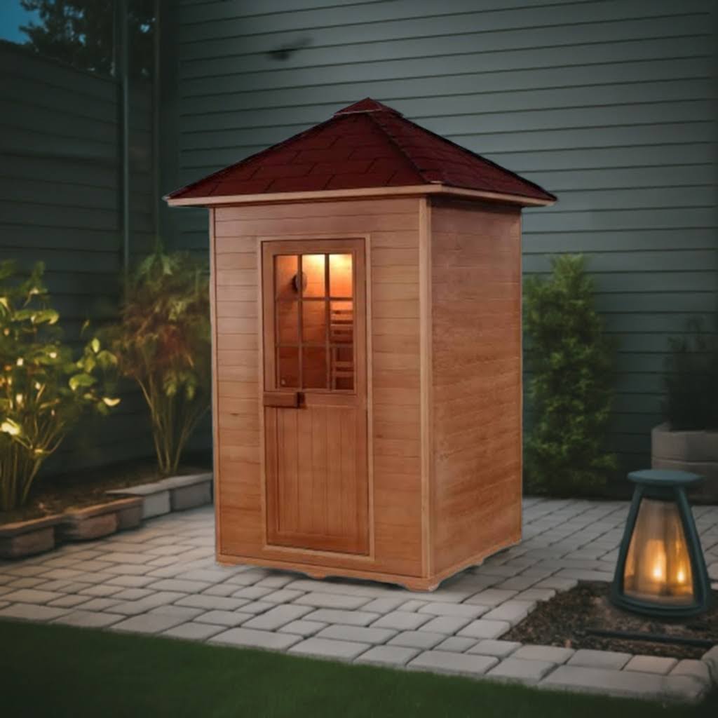 Sunray 200D1 EAGLE 2 Person Outdoor Traditional Sauna