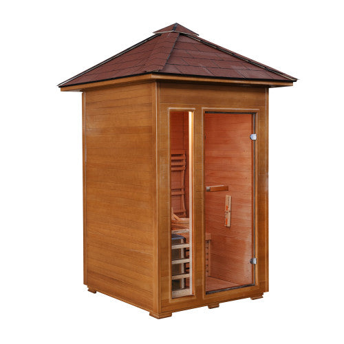 Sunray 200D2 BRISTOW 2 Person Outdoor Traditional Sauna