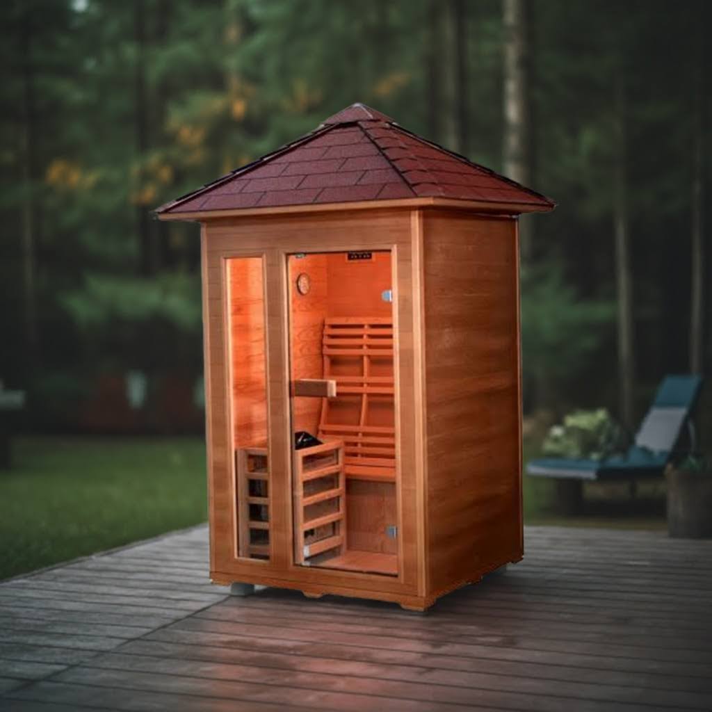 Sunray 200D2 BRISTOW 2 Person Outdoor Traditional Sauna