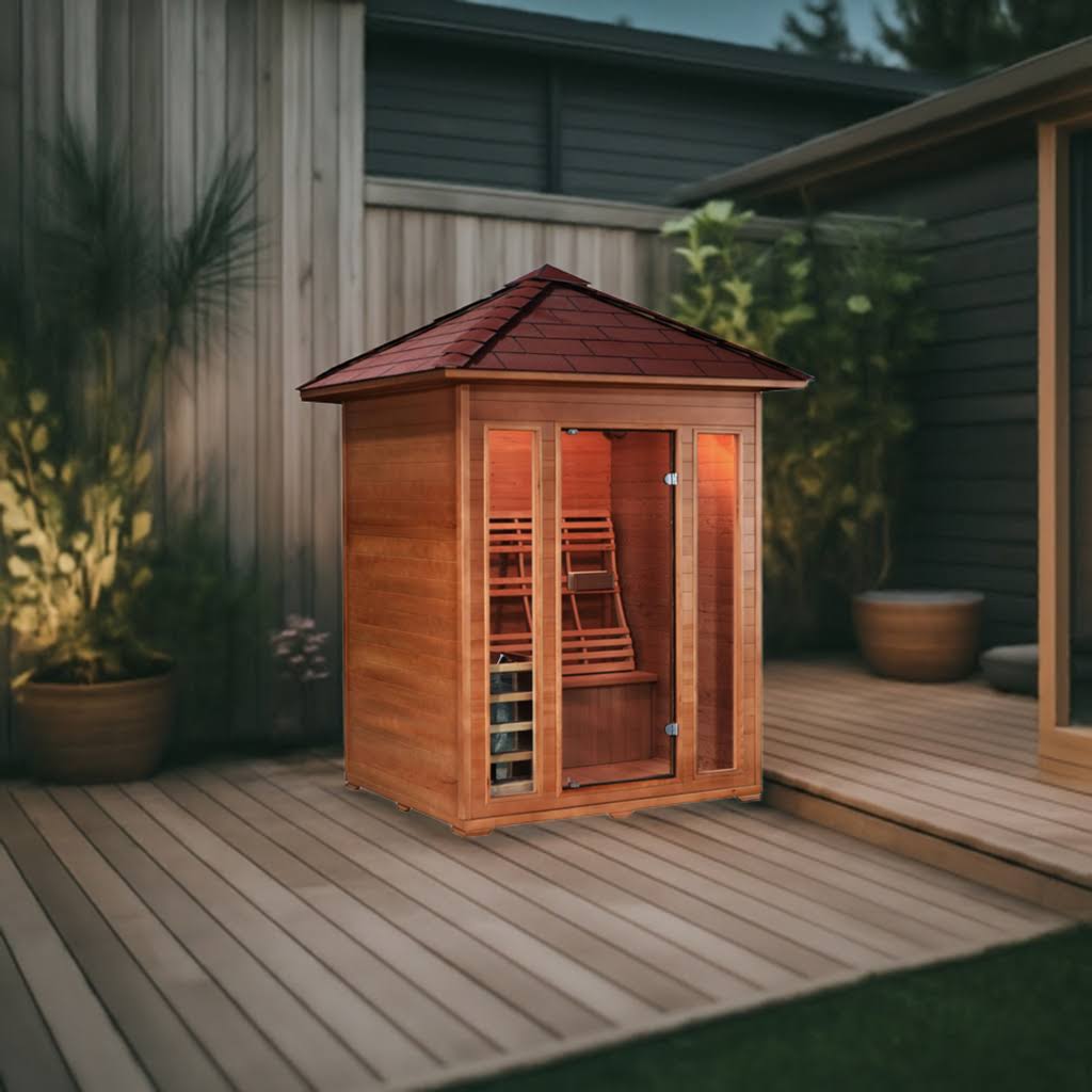 Sunray HL300D2 WAVERLY 3 Person Outdoor Traditional Sauna