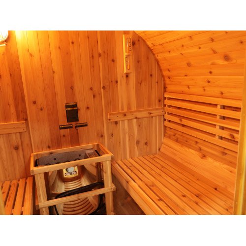 Sunray 300SC OASIS 2-4 Person Traditional Canopy Barrel Sauna