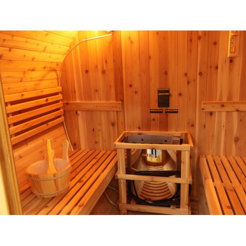 Sunray 300SC OASIS 2-4 Person Traditional Canopy Barrel Sauna