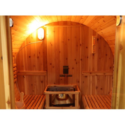 Sunray 300SC OASIS 2-4 Person Traditional Canopy Barrel Sauna