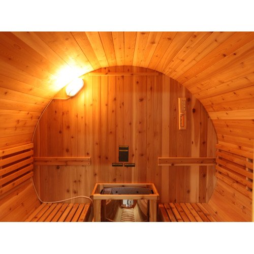 Sunray 400SH GALLEY 4 Person Traditional Barrel Sauna