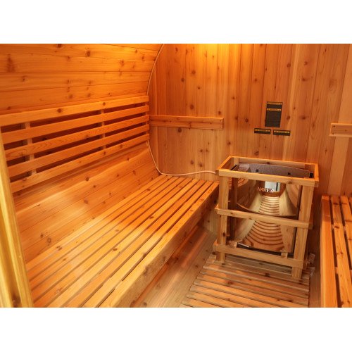 Sunray 400SH GALLEY 4 Person Traditional Barrel Sauna