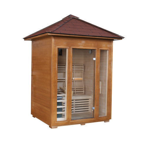 Sunray HL300D2 WAVERLY 3 Person Outdoor Traditional Sauna