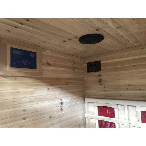 Sunray HL400D CAYENNE 2400W Canadian Hemlock 4 Person Outdoor Sauna