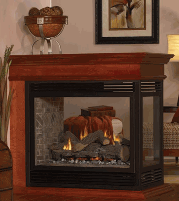Empire 36 inch Tahoe Deluxe Direct Vent Fireplace - Millivolt