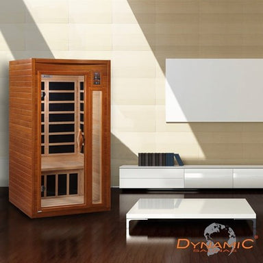 Golden Designs Dynamic DYN-6106-01 "BARCELONA" Low EMF 2 Person Infrared Sauna - Upzy.com