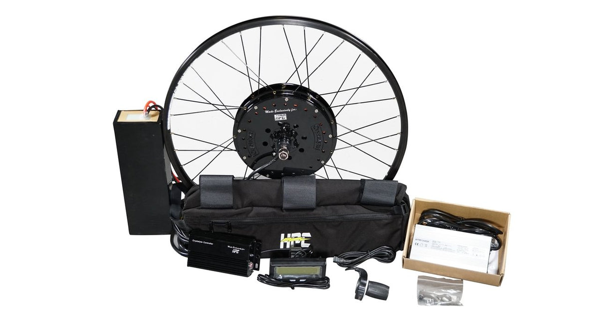 HPC 3000W Hub Motor Complete Electric Bike Conversion Kit — Upzy.com