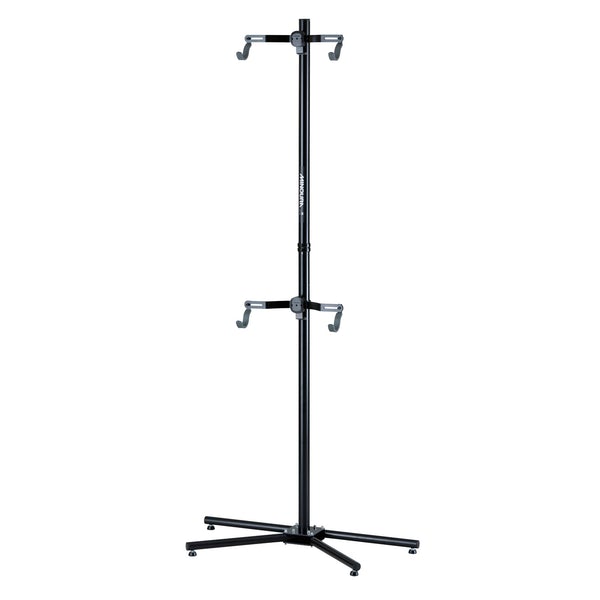 Minoura P-500AL-7S Free Standing Multi-Level Double Bike Stand 2 Bicycles - Upzy.com