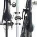 Minoura P-600AL-6S Free Standing Vertical Storage Double Bike Stand 2 Bicycles - Upzy.com