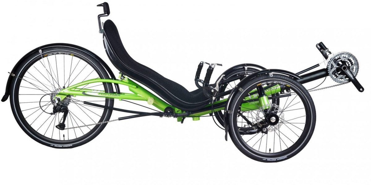 Performer Trike-F Folding Recumbent Trike w/Direct Steer — Upzy.com